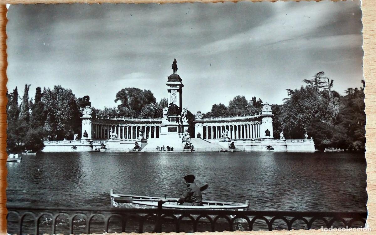 Postales: POSTAL DE MADRID: ESTANQUE DEL RETIRO - Foto 1