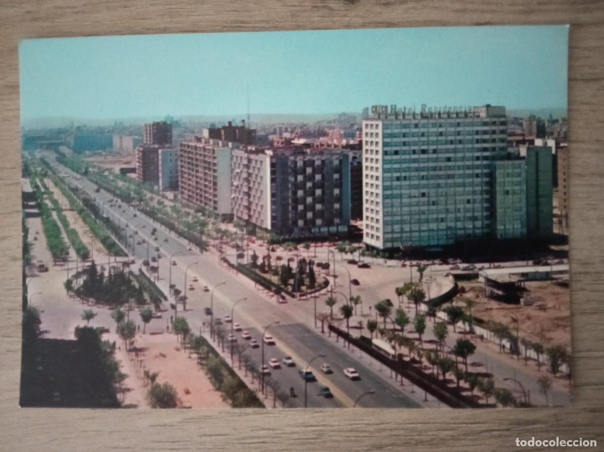 Postales: MADRID, AVENIDA DEL GENERALISIMO - Foto 1