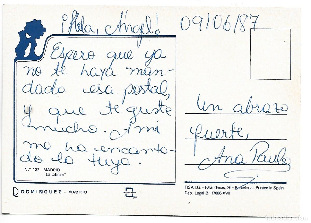 Postales: &rdquo; LA CIBELES &rdquo;.- MADRID - Foto 2