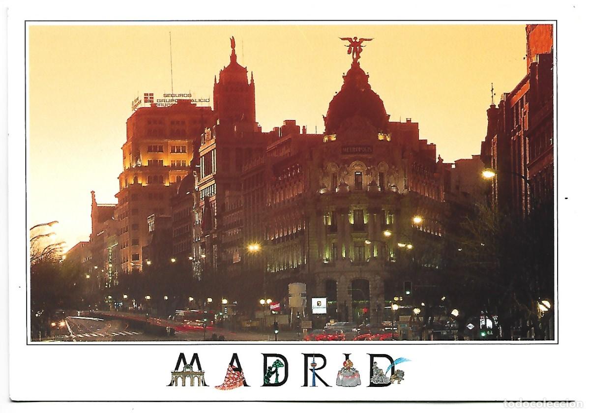 Postales: CALLE ALCALA.- MADRID - Foto 1