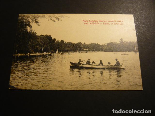 Postales: MADRID RETIRO EL ESTANQUE - Foto 1