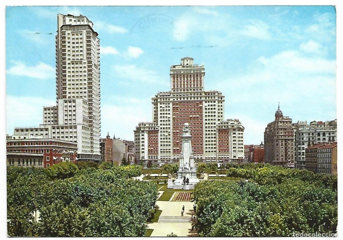 Postales: PLAZA DE ESPA&Ntilde;A. EDIFICIOS DE LA TORRE DE MADRID Y ESPA&Ntilde;A.- MADRID - Foto 1