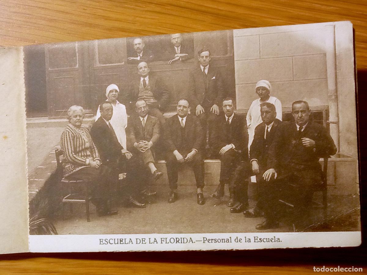 Postales: BLOCK RECUERDO DE LA ESCUELA DE LA FLORIDA. 24 POSTALES. - Foto 5