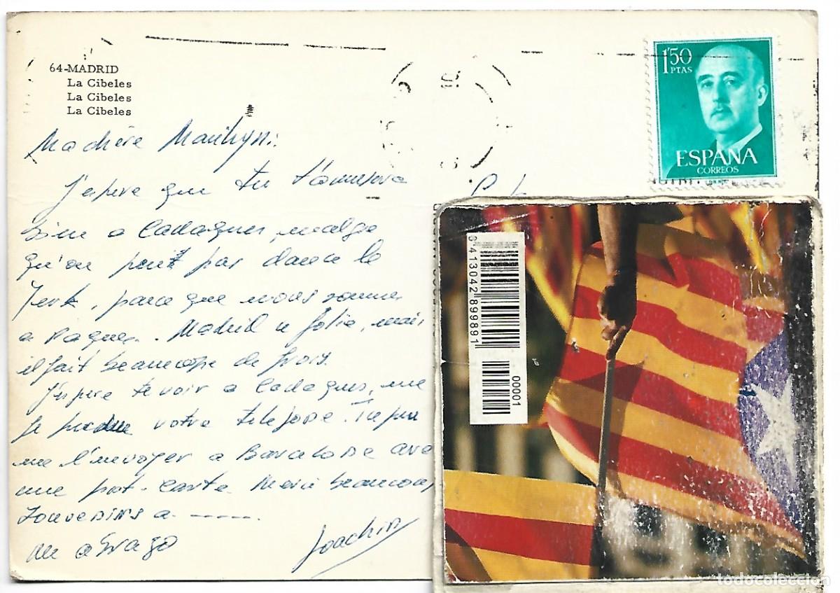 Postales: LA CIBELES.- MADRID.. - Foto 2