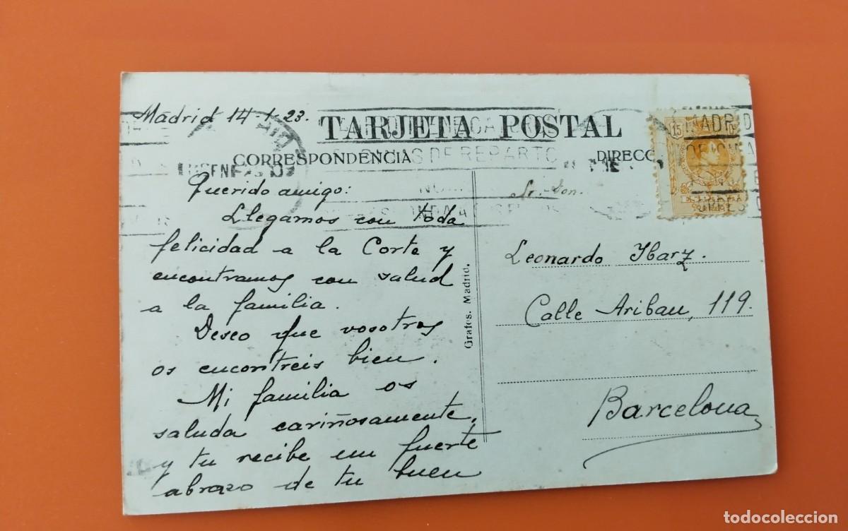 Postales: MADRID , POSTAL ANTIGUA , BLANCO Y NEGRO - Foto 3