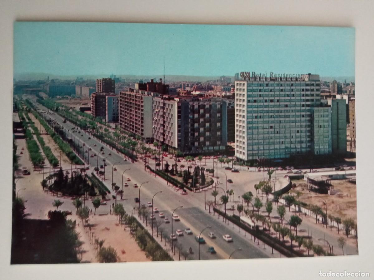 Postales: MADRID, AVENIDA DEL GENERALISIMO - Foto 1