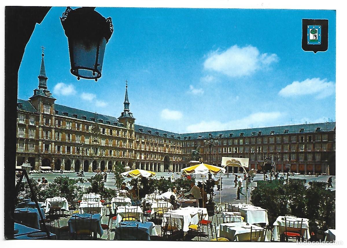 Postales: PLAZA MAYOR / MAYOR SQUARE.- MADRID - Foto 1