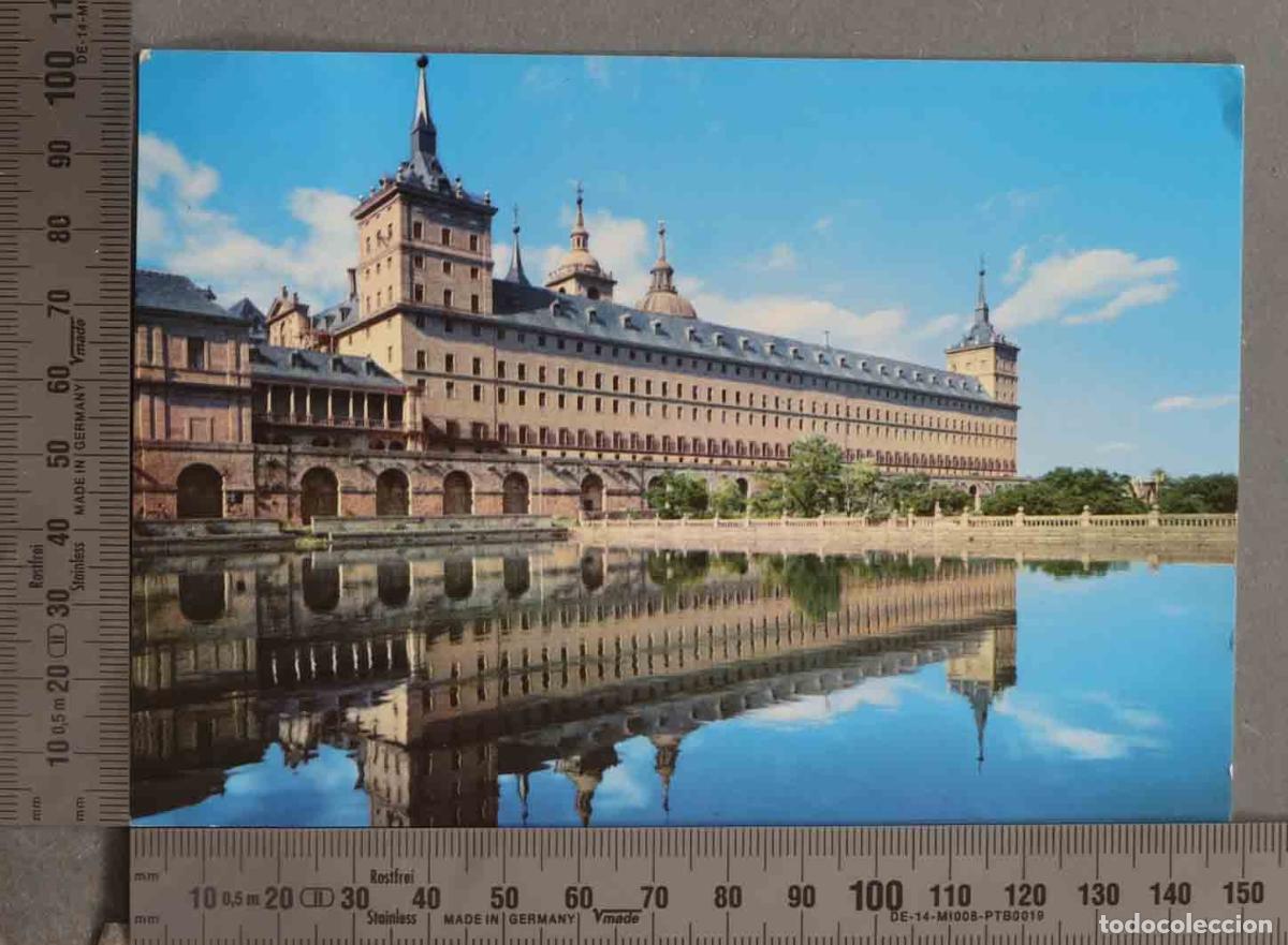 Postales: POSTAL. EL ESCORIAL, Monasterio. Estanque de la Huerta - Foto 1