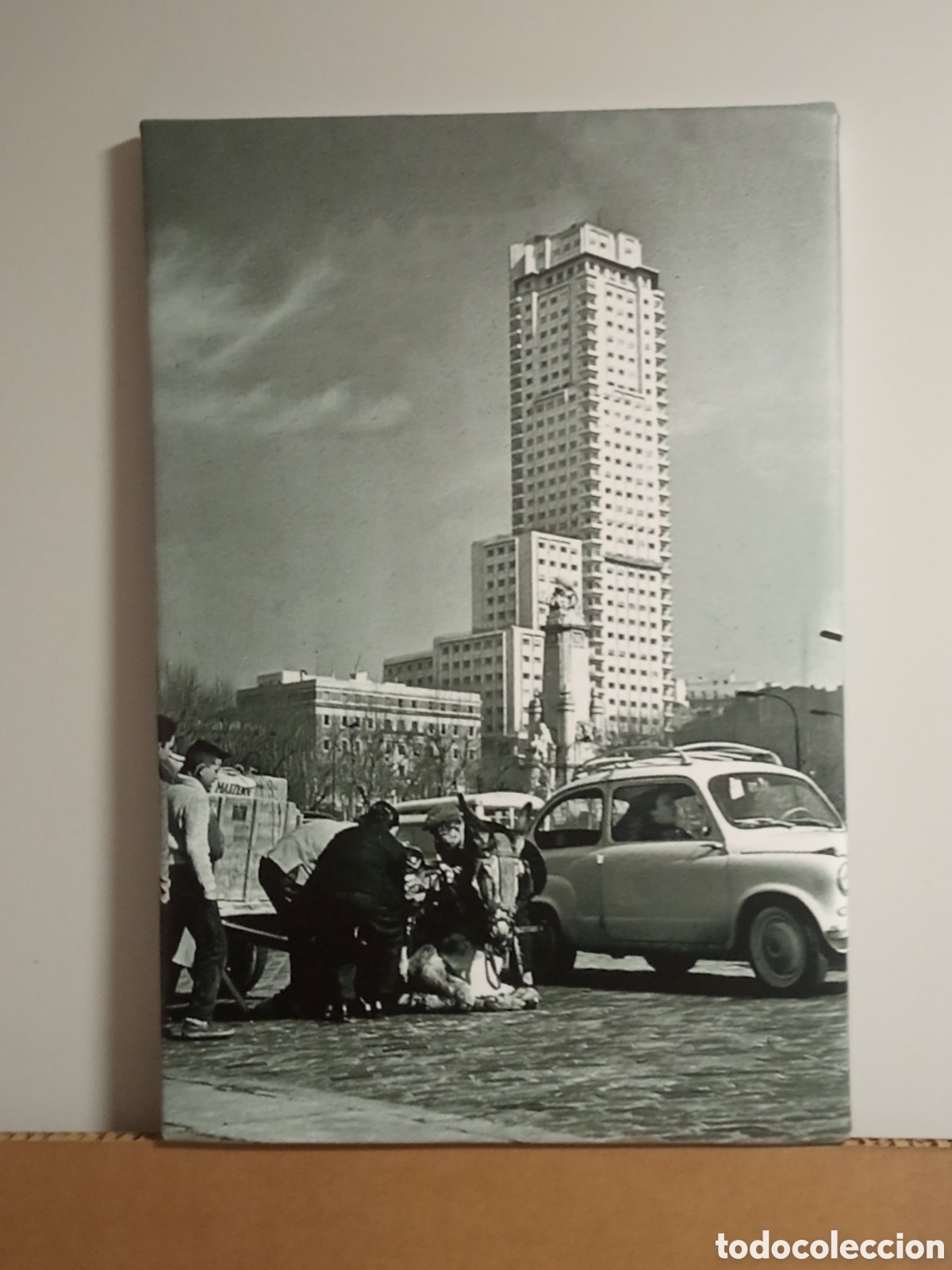 Postales: Cuadro cartel Madrid - Foto 1
