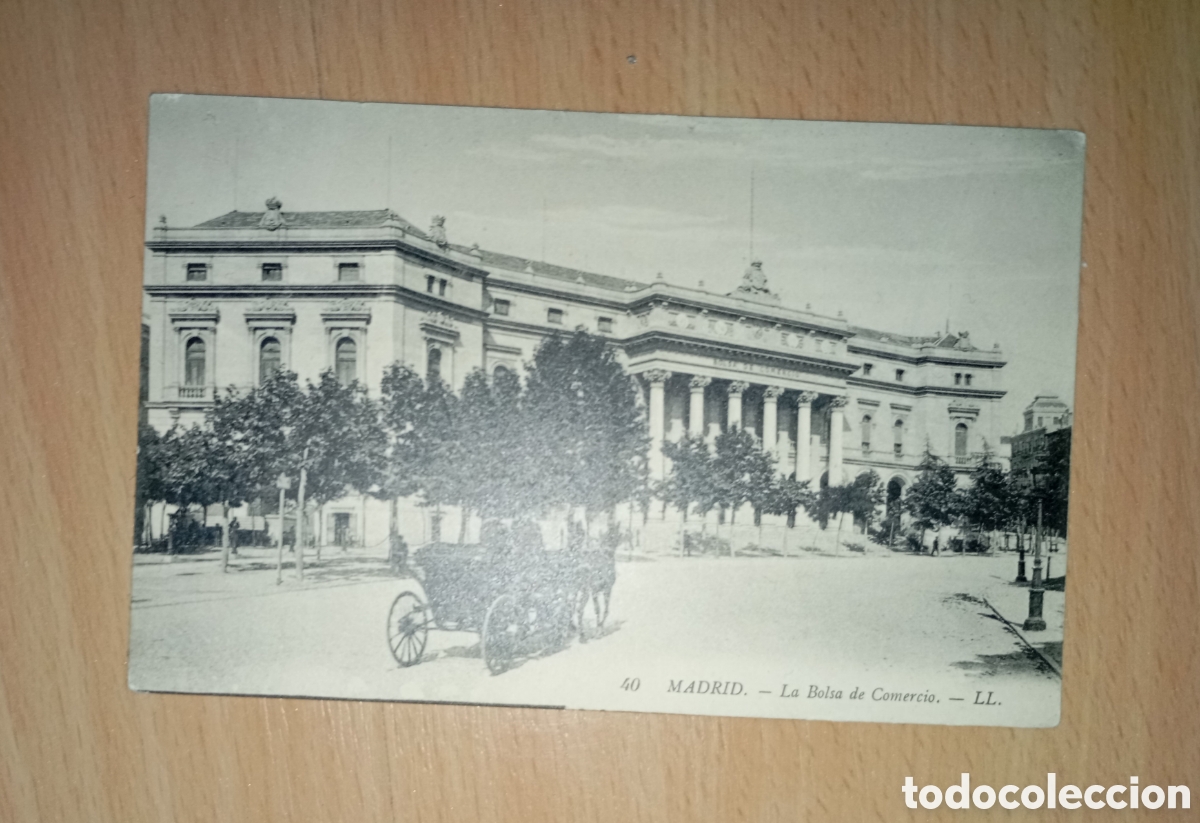 Postales: MADRID - LA BOLSA DE COMERCIO - LL. - Foto 1