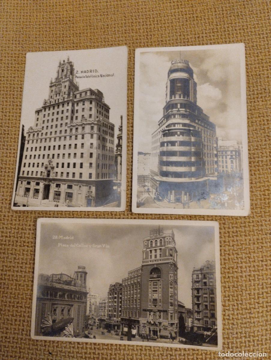 Postales: Lote Postales antiguas Madrid - Foto 1