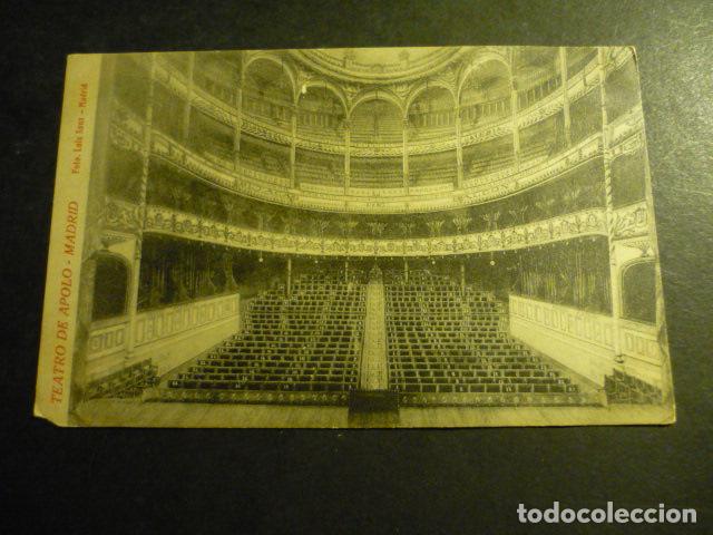 Postales: MADRID TEATRO DE APOLO - Foto 1