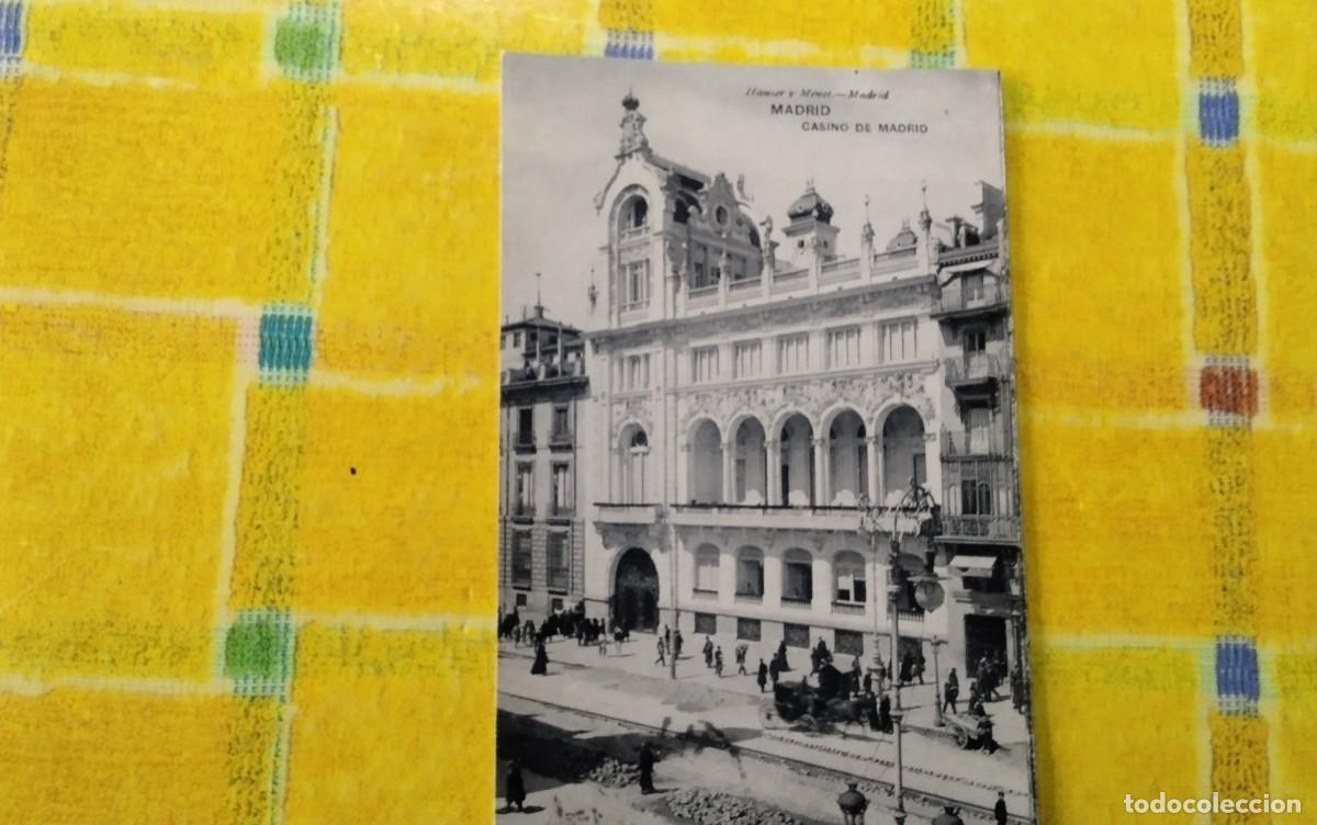 Postales: MADRID , POSTAL ANTIGUA , BLANCO Y NEGRO - Foto 2