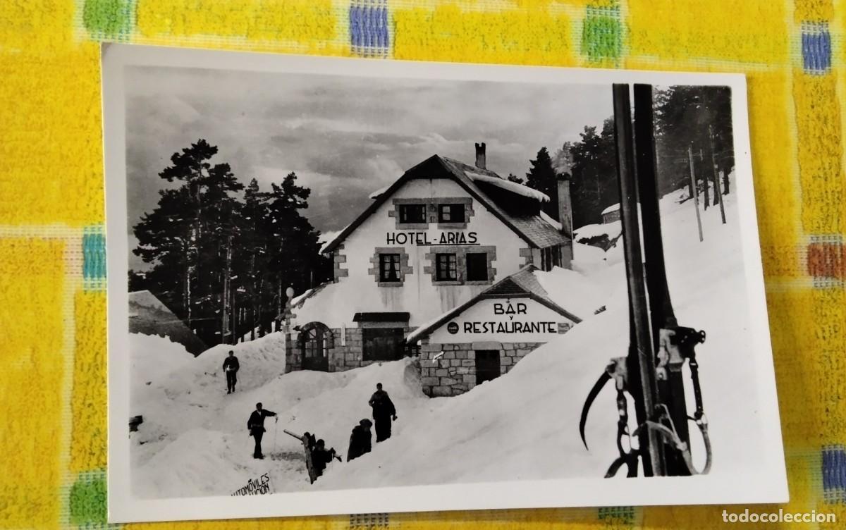 Postales: PUERTO NAVACERRADA , POSTAL ANTIGUA , BLANCO Y NEGRO - Foto 1