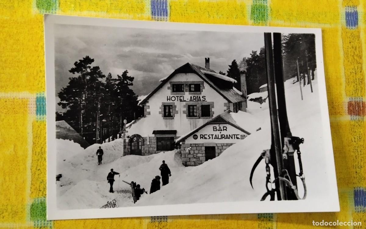 Postales: PUERTO NAVACERRADA , POSTAL ANTIGUA , BLANCO Y NEGRO - Foto 2