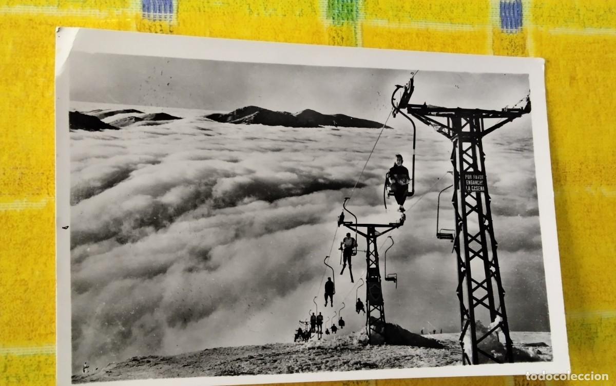 Postales: PUERTO NAVACERRADA , POSTAL ANTIGUA , BLANCO Y NEGRO - Foto 1