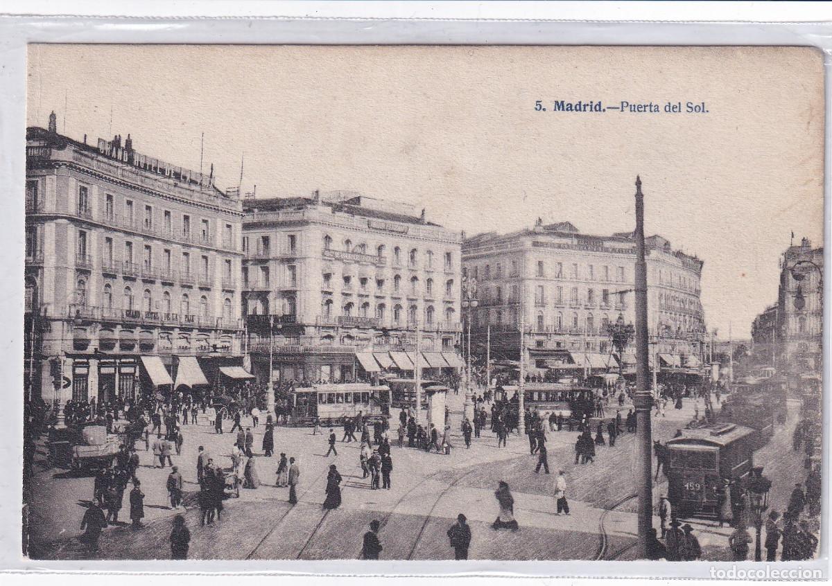 Postales: POSTAL.- Madrid. 5/ Puerta del Sol. - Foto 1