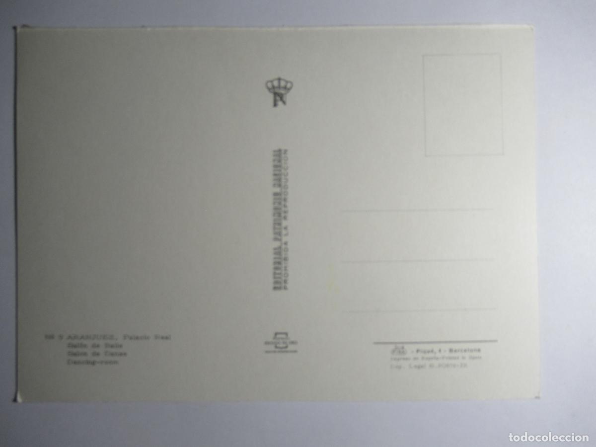Postales: Aranjuez - Palacio Real. Sal&oacute;n de Baile - Foto 2