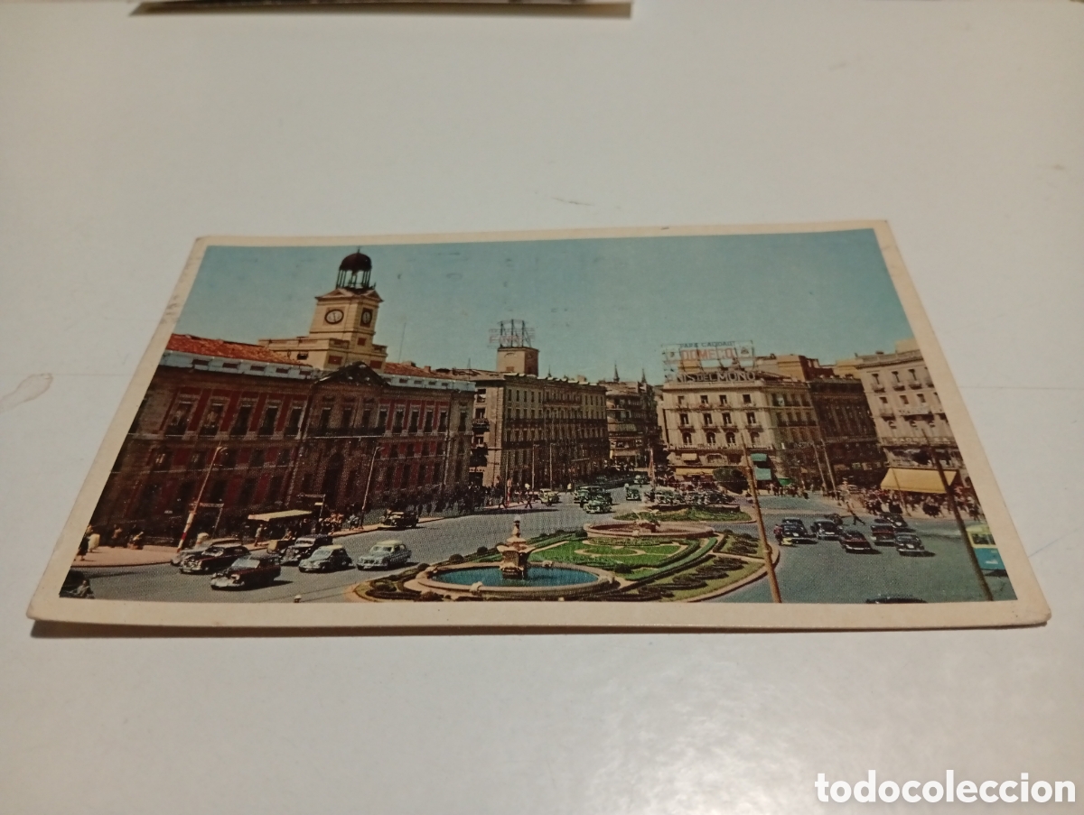 Postales: Postal puerta del Sol, Madrid - Foto 1