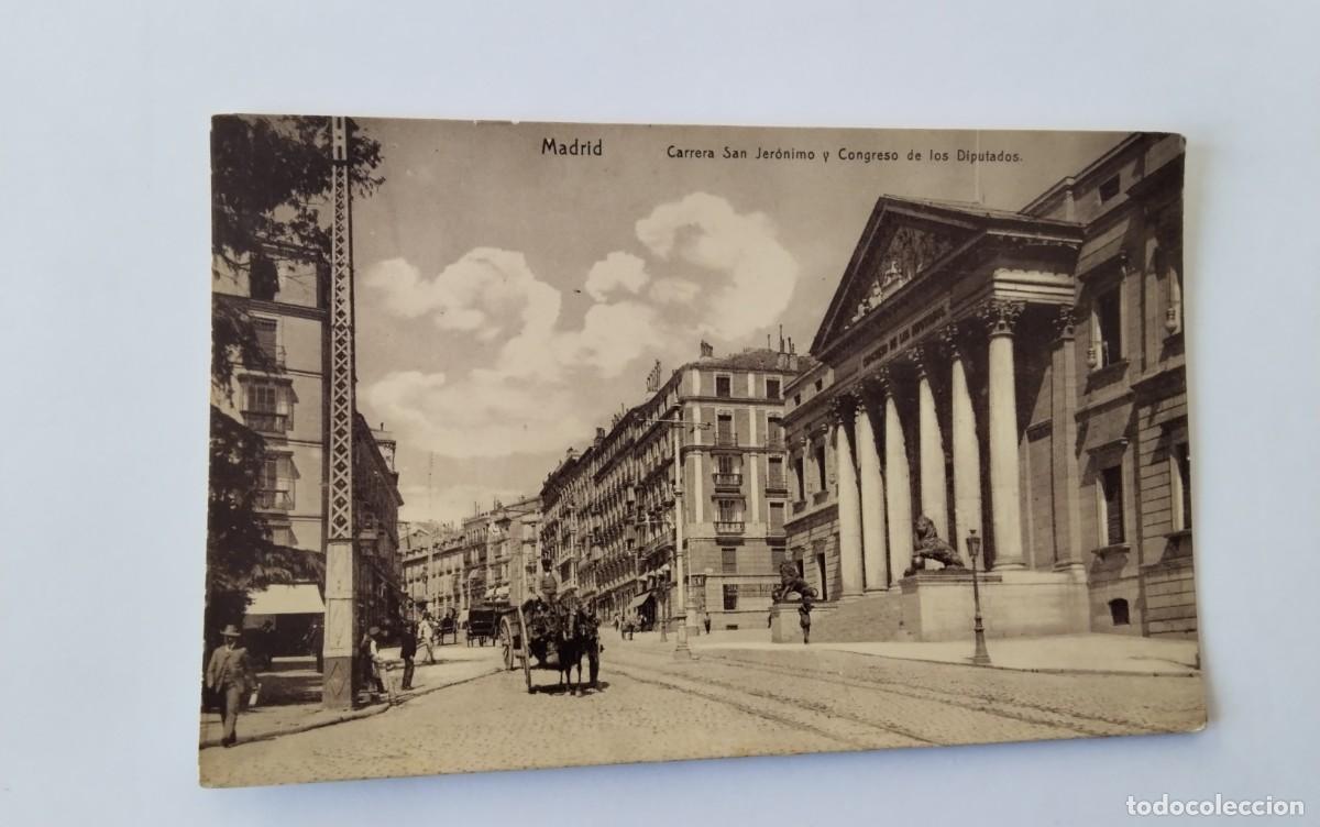 Postales: MADRID , POSTAL ANTIGUA , BLANCO Y NEGRO , - Foto 1