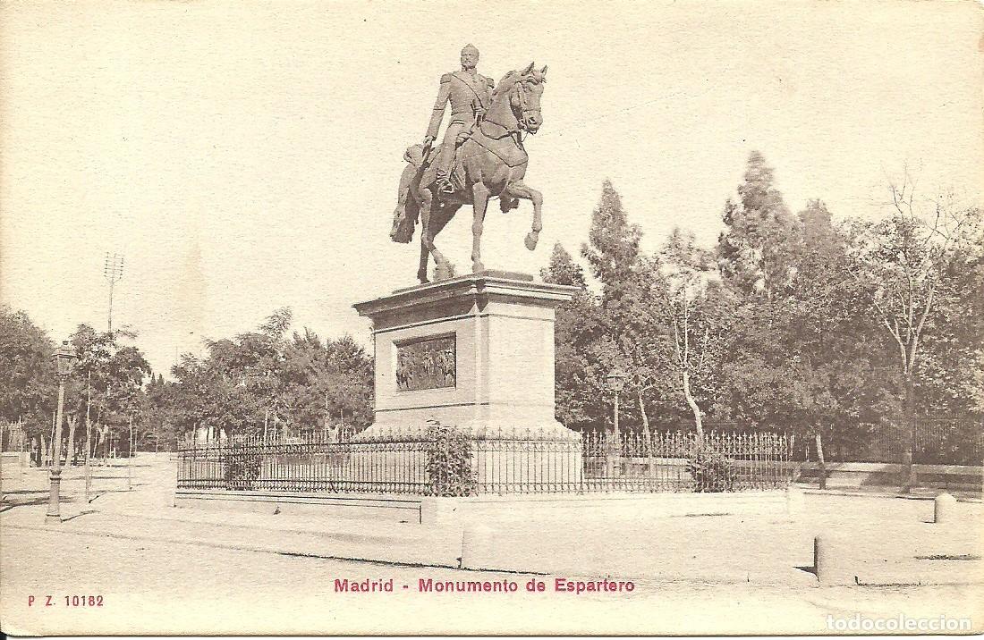 Postales: Madrid - Monumento de Espartero - Foto 1