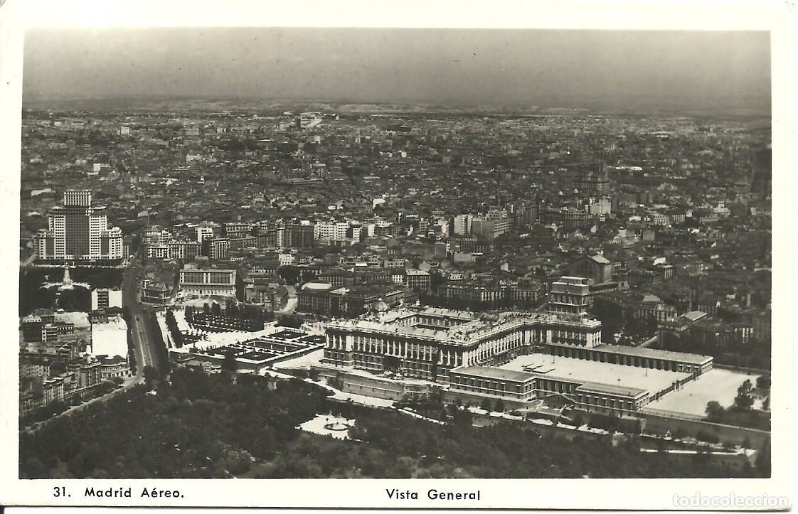 Postales: Madrid - Vista general Aereo - Foto 1