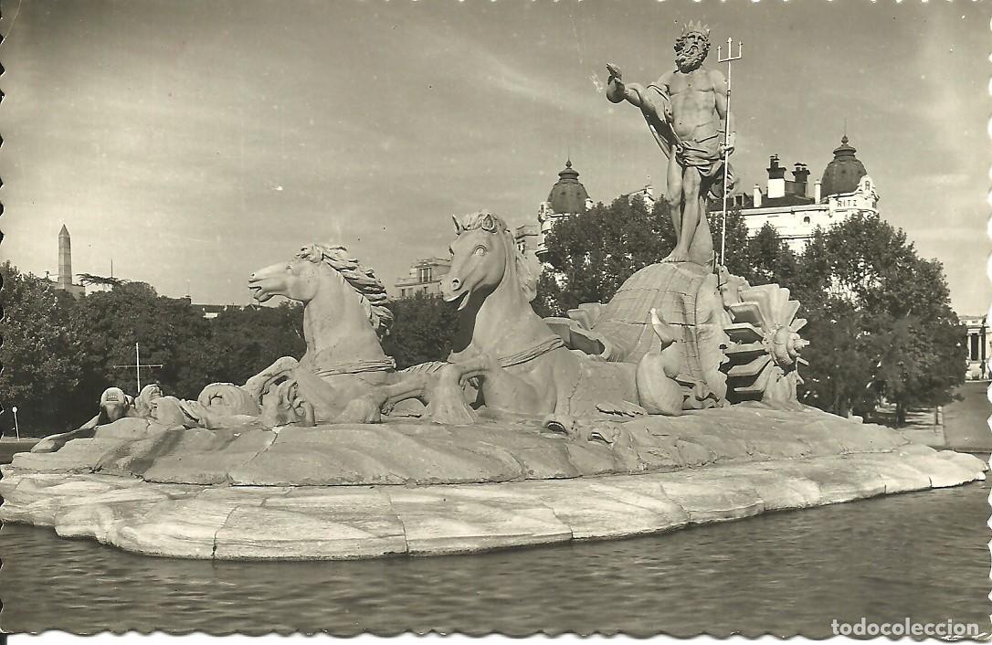 Postales: Madrid - Fuente a Neptuno - Foto 1