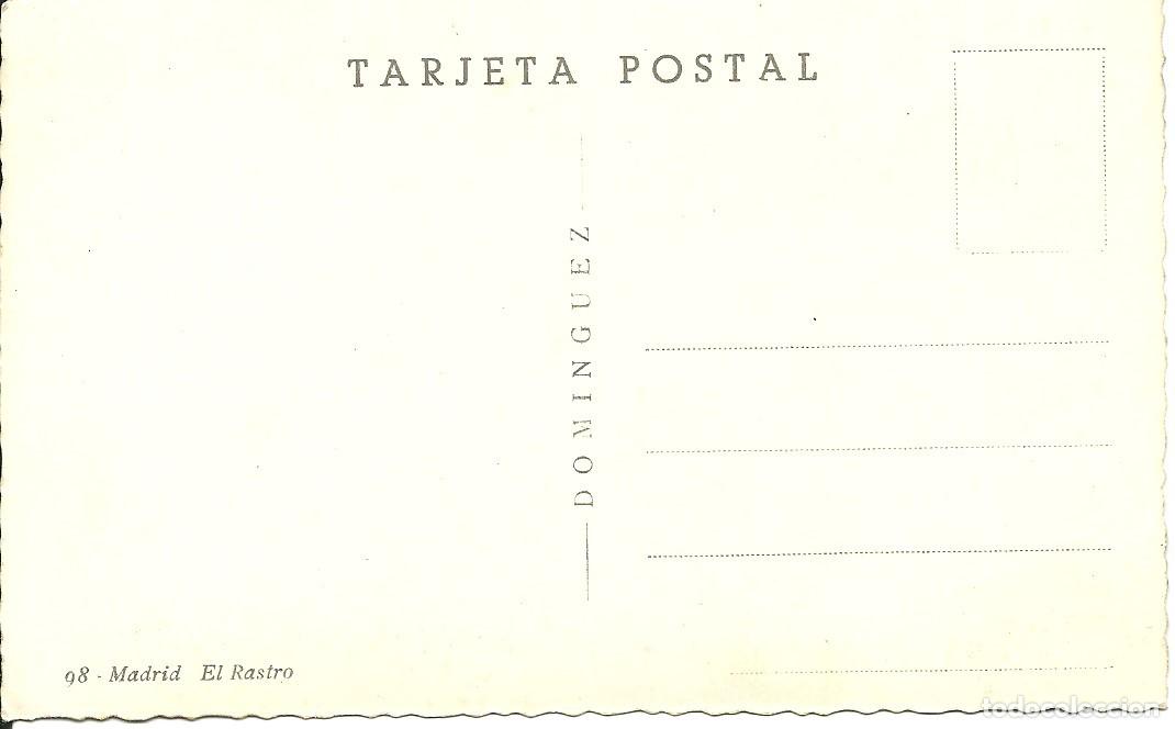 Postales: Madrid - El Rastro - Ed. Dominguez - Foto 2
