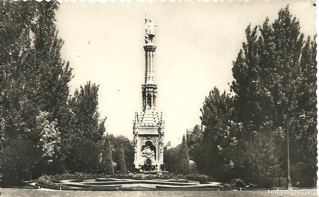 Postales: Madrid - Monumento a Colon - Foto 1
