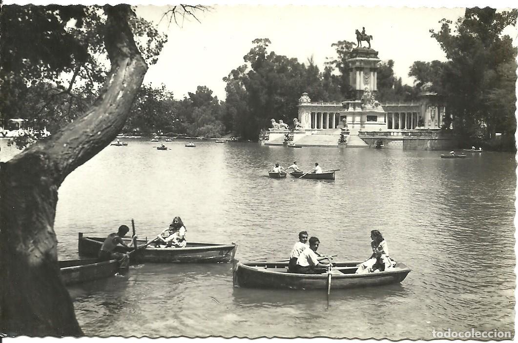 Postales: Madrid - Estanque del Retiro - Foto 1
