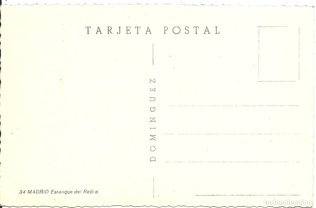 Postales: Madrid - Estanque del Retiro - Foto 2