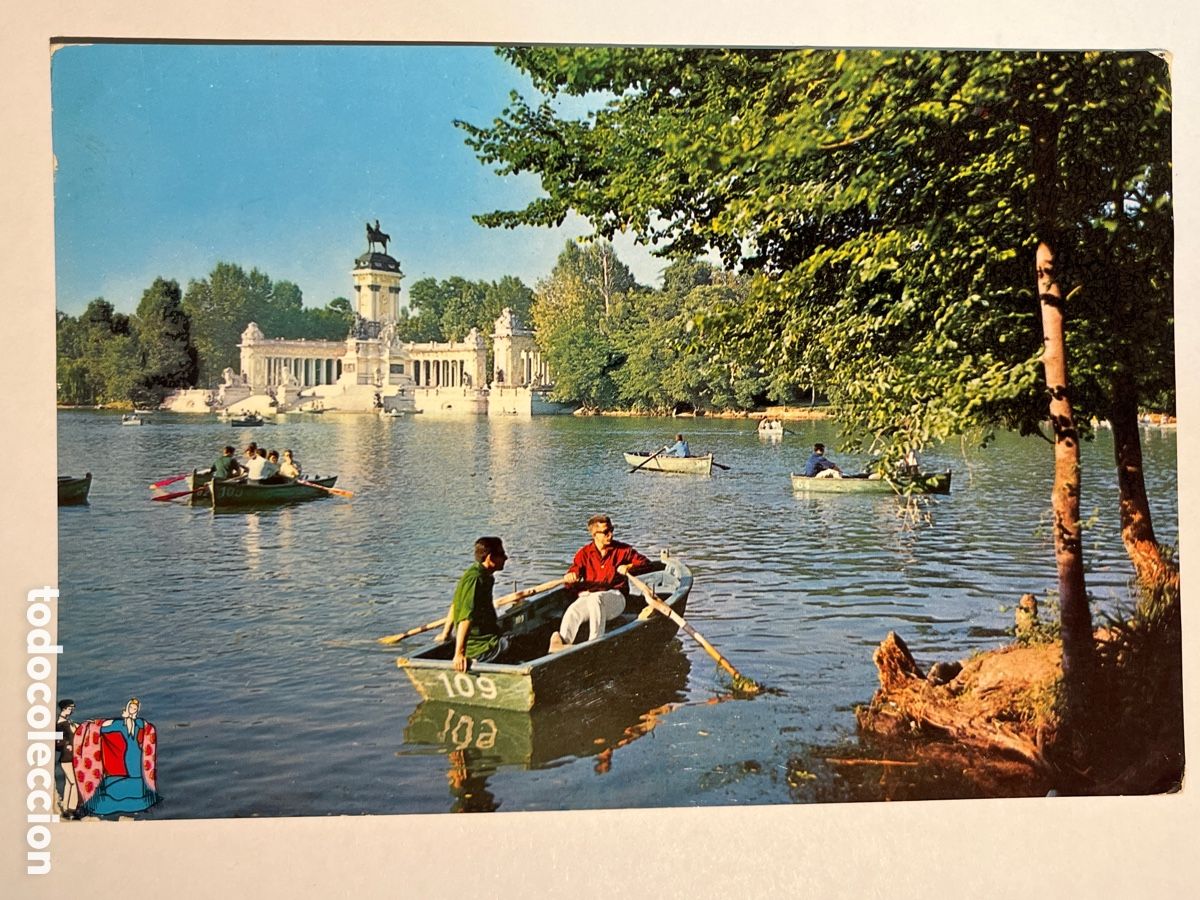 Postales: POSTAL. Madrid. Estanque del retiro. - Foto 1