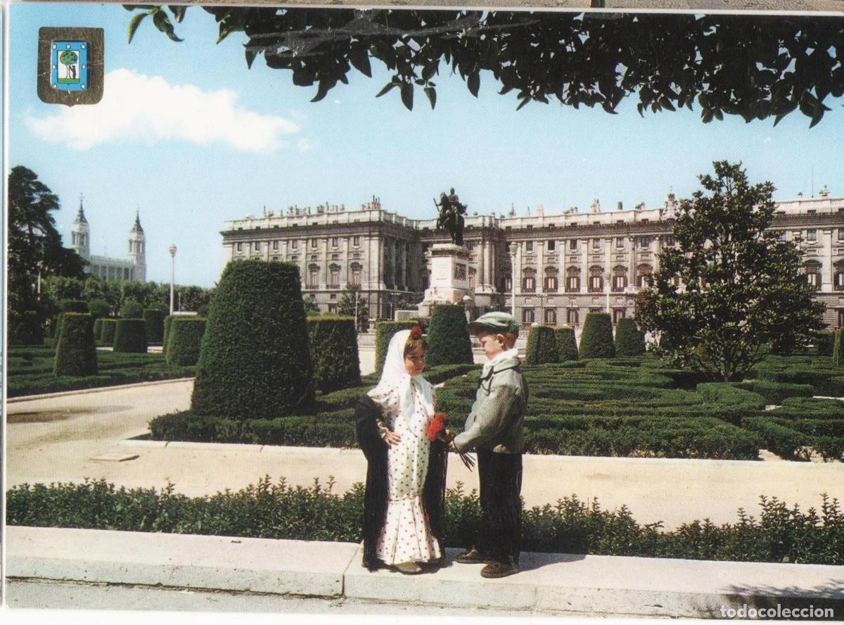 Postales: Madrid-Palacio Real-escrita- - Foto 1