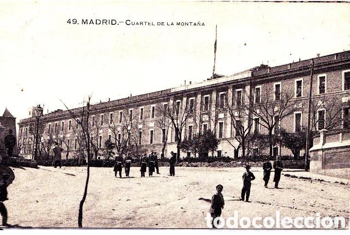 Postales: MADRID - CUARTEL DE LA MONTA&Ntilde;A - Foto 1
