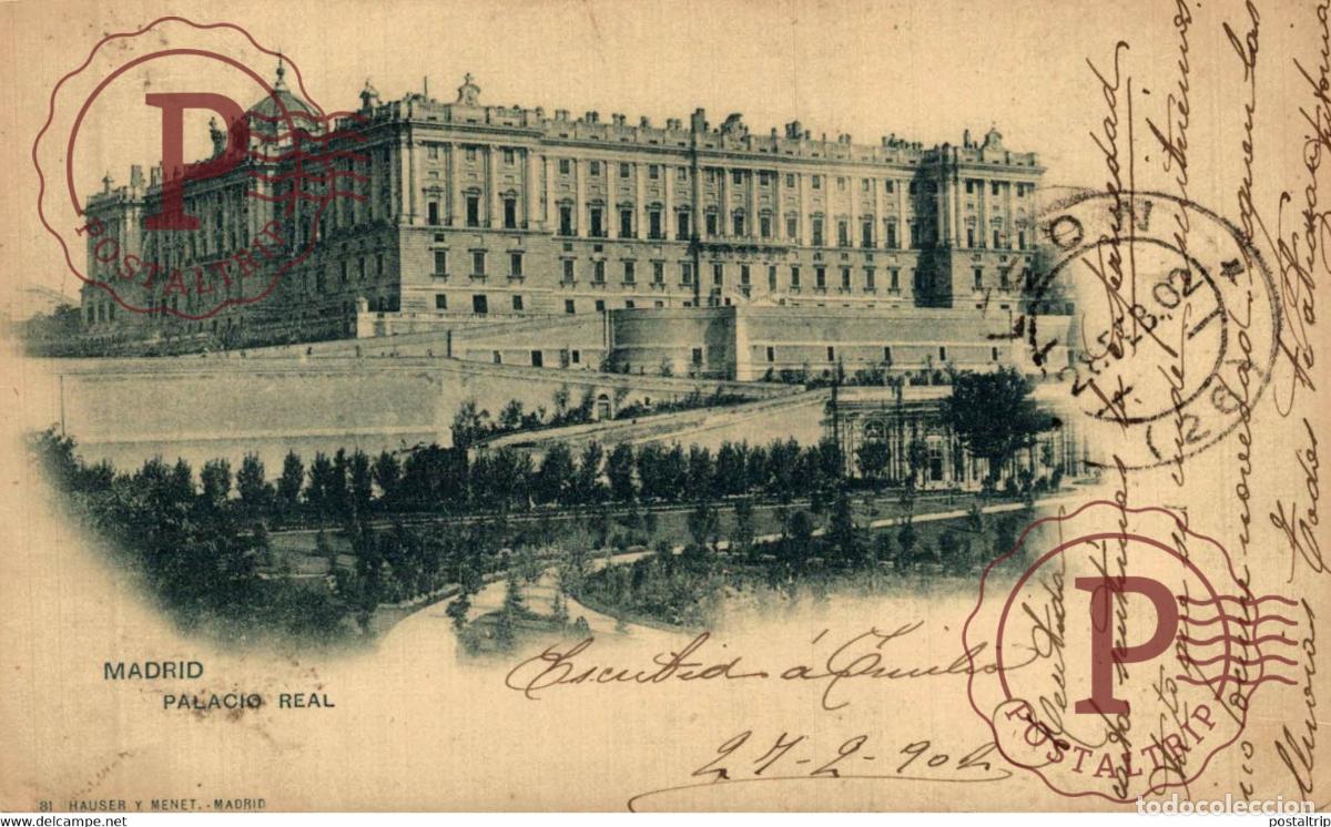 Postales: MADRID. PALACIO REAL - Foto 1
