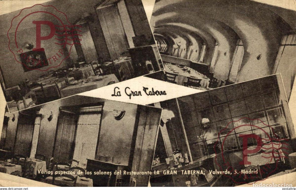 Postales: MADRID. LA GRAN TABERNA - Foto 1