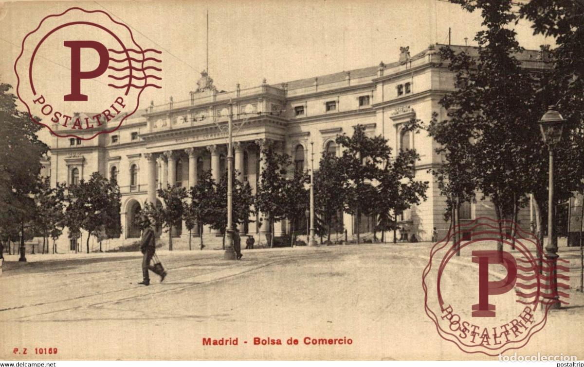 Postales: MADRID. BOLSA DEL COMERCIO - Foto 1