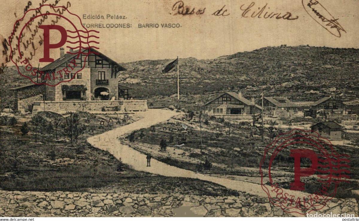 Postales: MADRID. TORRELODONES. BARRIO VASCO. - Foto 1
