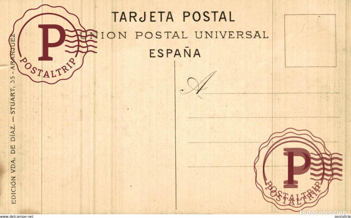 Postales: MADRID. ARANJUEZ. JARDIN DE LA ISLA. - Foto 2