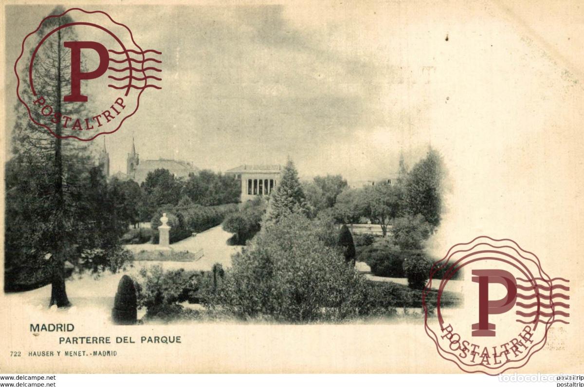 Postales: MADRID PARTERRE DEL PARQUE HAUSER Y MENET - Foto 1
