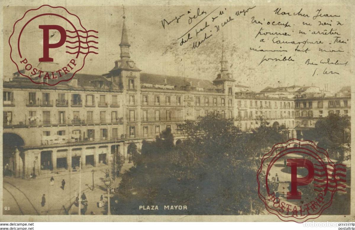 Postales: MADRID PLAZA MAYOR MP - Foto 1