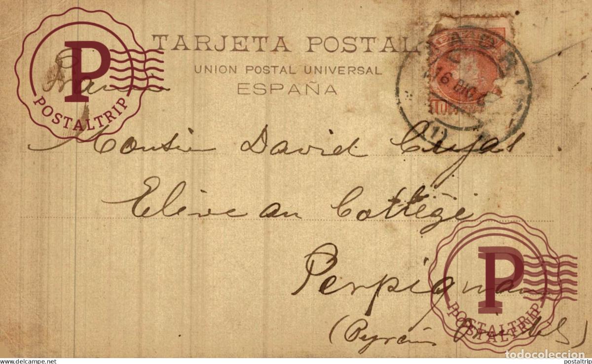 Postales: MADRID. BOLSA DE COMERCIO. ROMO Y FUSSEL. - Foto 2