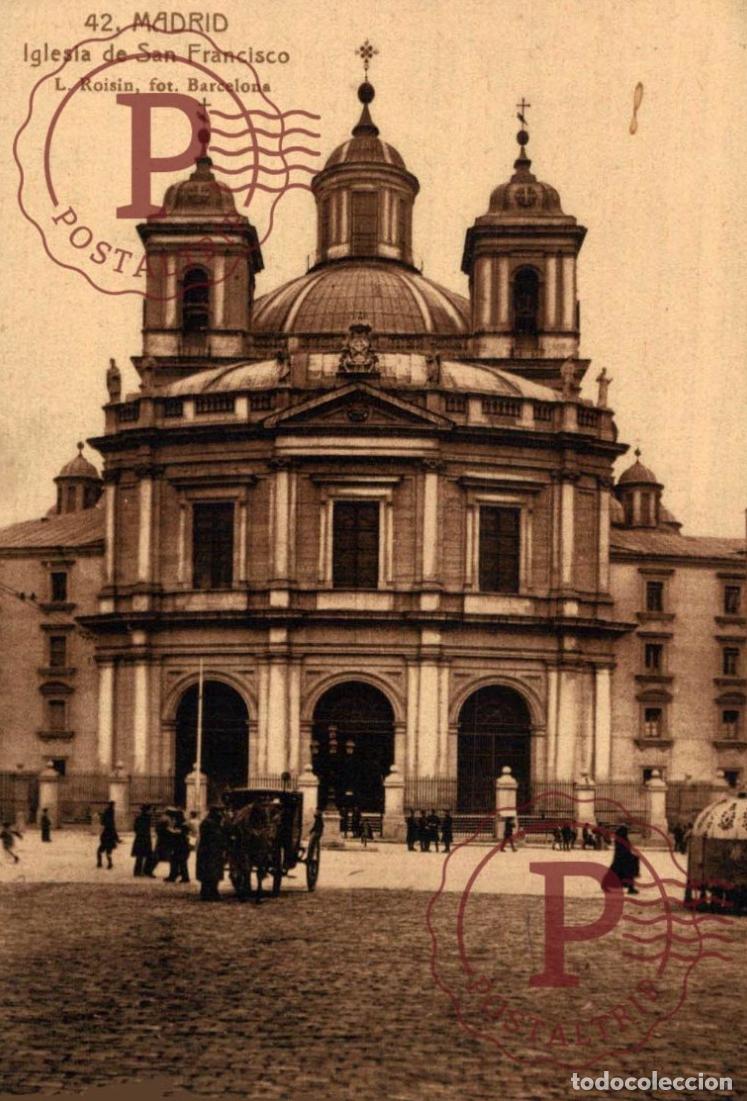 Postales: MADRID. IGLESIA DE SAN FRANCISCO - Foto 1