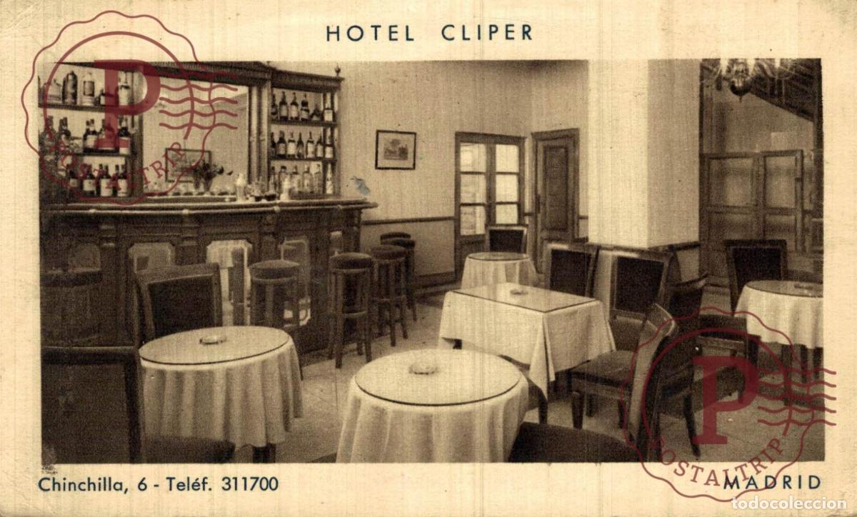 Postales: MADRID. HOTEL CLIPER. PUBLI. - Foto 1