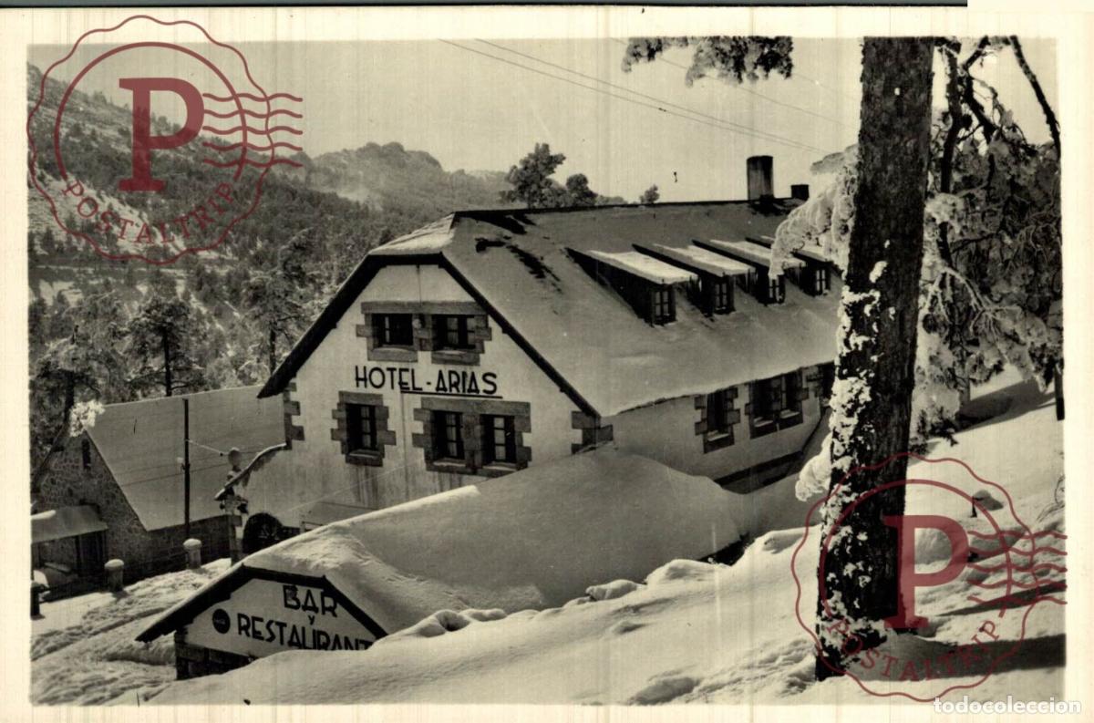 Postales: MADRID. NAVACERRADA. HOTEL ARIAS. - Foto 1