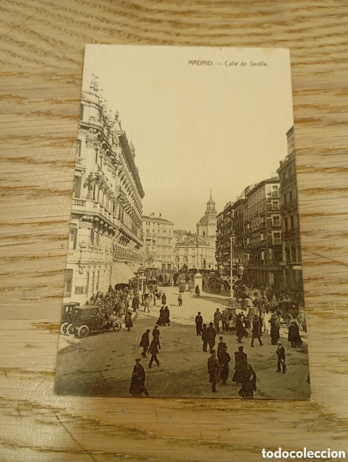 Postales: MADRID - CALLE DE SEVILLA - Foto 1