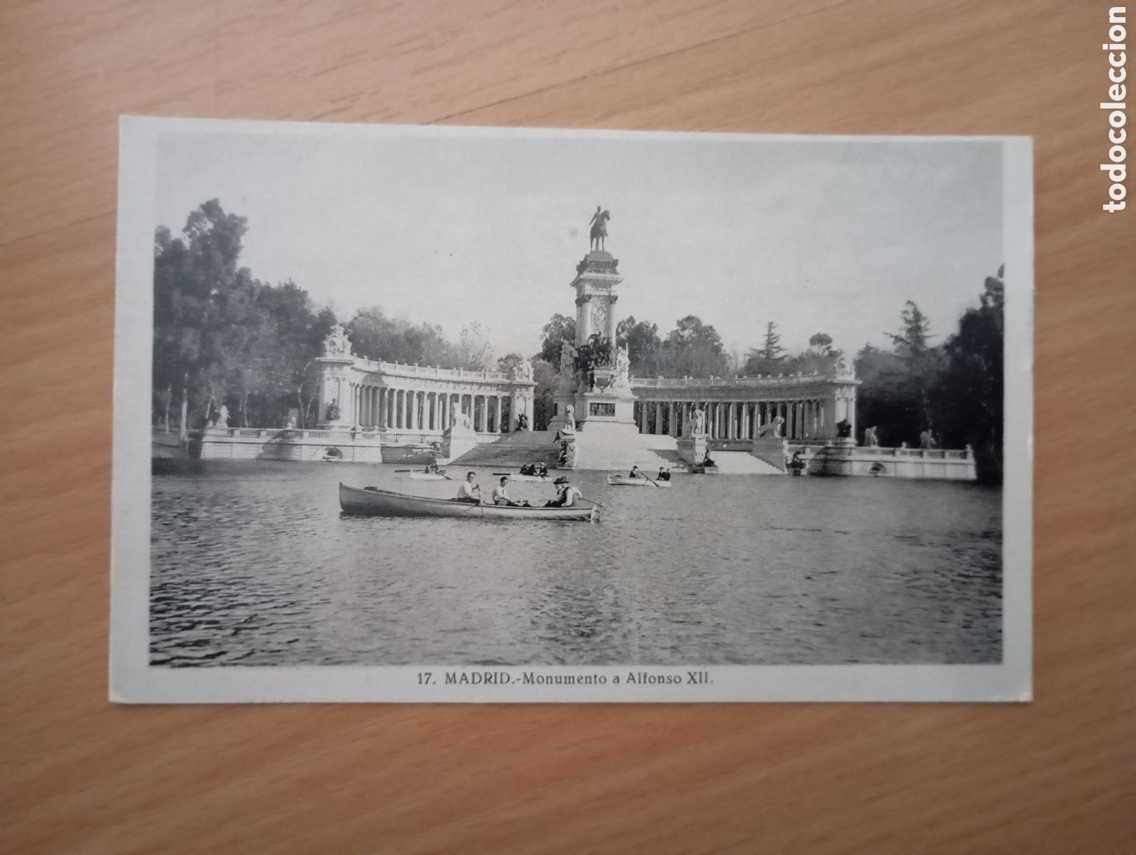 Postales: MADRID - MONUMENTO A ALFONSO XII - K.G.
