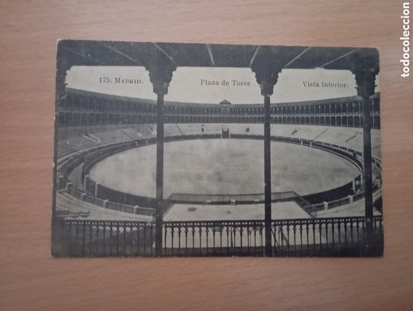 Postales: MADRID - PLAZA DE TOROS - VISTA INTERIOR - FOTOTIPIA J. ROIG