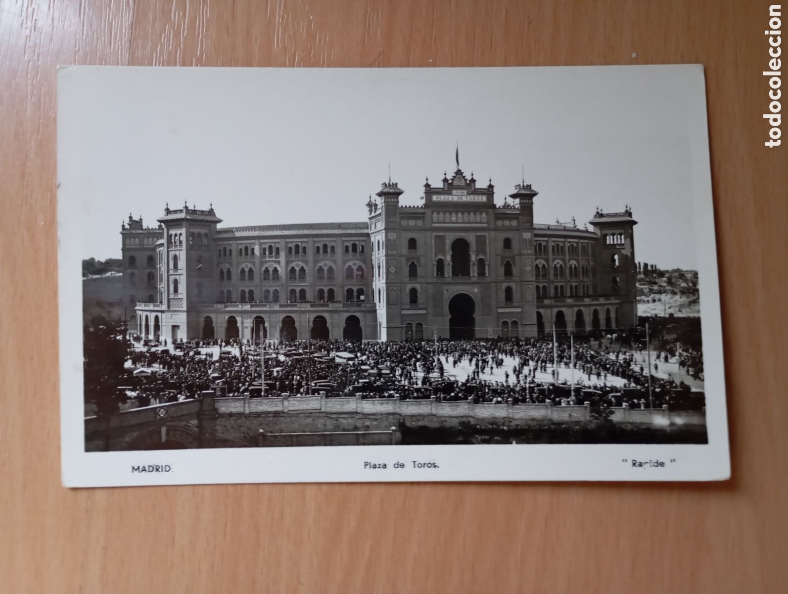 Postales: MADRID - PLAZA DE TOROS - RAPIDE - KLTD - Foto 1