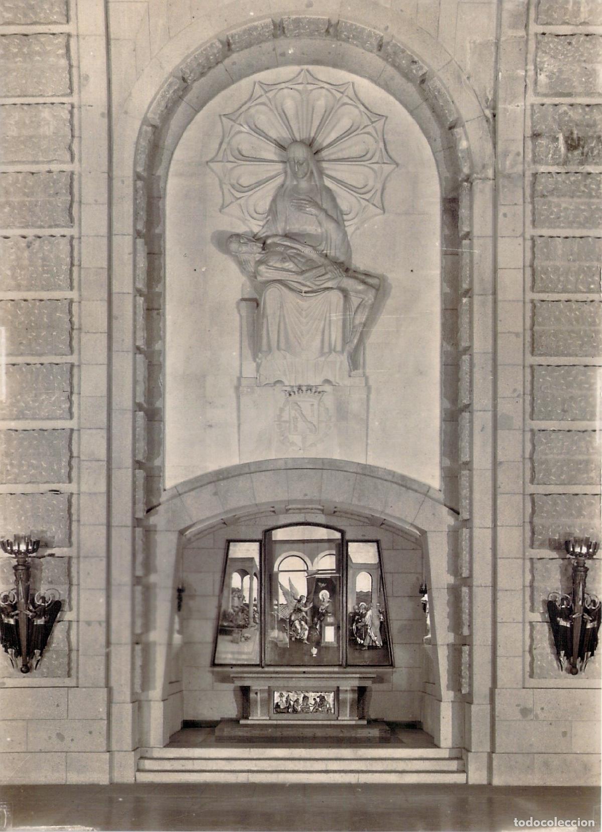 Postales: Postal Valle de los Ca&iacute;dos, Altar de la Virgen de &Aacute;frica en Cripta - Foto 1